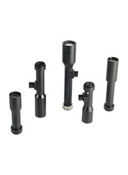 High Mag 1/2' Sensor Telecentric Long Working Distance Lens